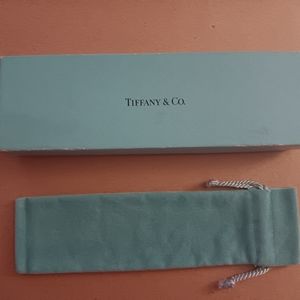 Tiffany pen box with bag No pen.